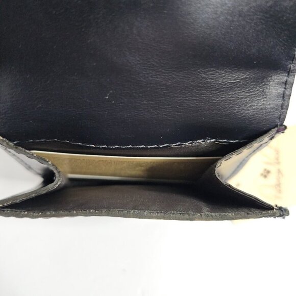 NEW PATRICIA NASH Astra Bifold Wallet PERUVIAN PAINTING FLORAL RFID Leather Coin - Picture 4 of 8
